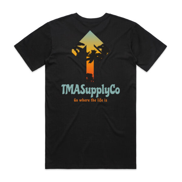 Mens Sunset Vibes T-Shirt Thumbnail