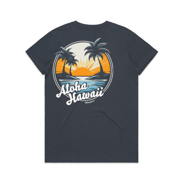 Womens Aloha Hawaii T-Shirt Thumbnail